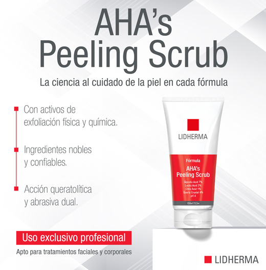 Lidherma: AHA`s Peeling Scrub